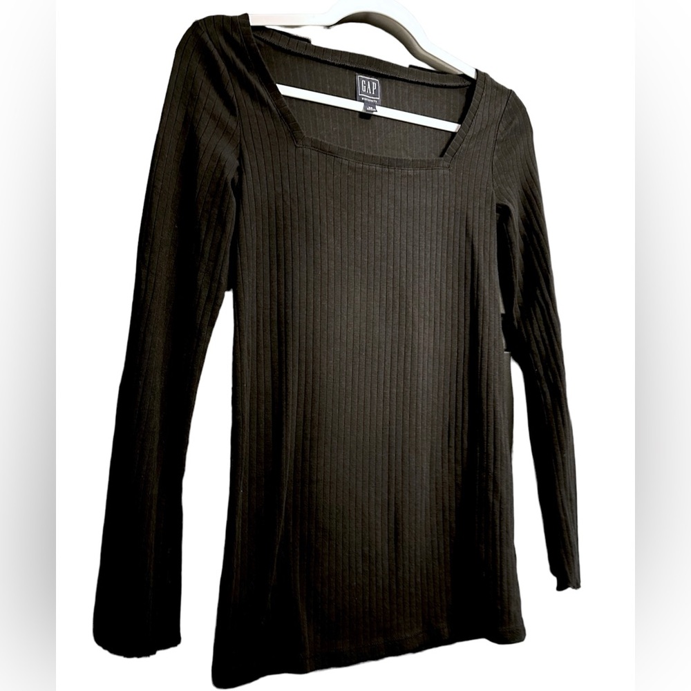 GAP Maternity Square Neck Top (XS)